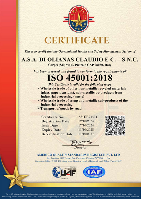 Certificazione Sicurezza